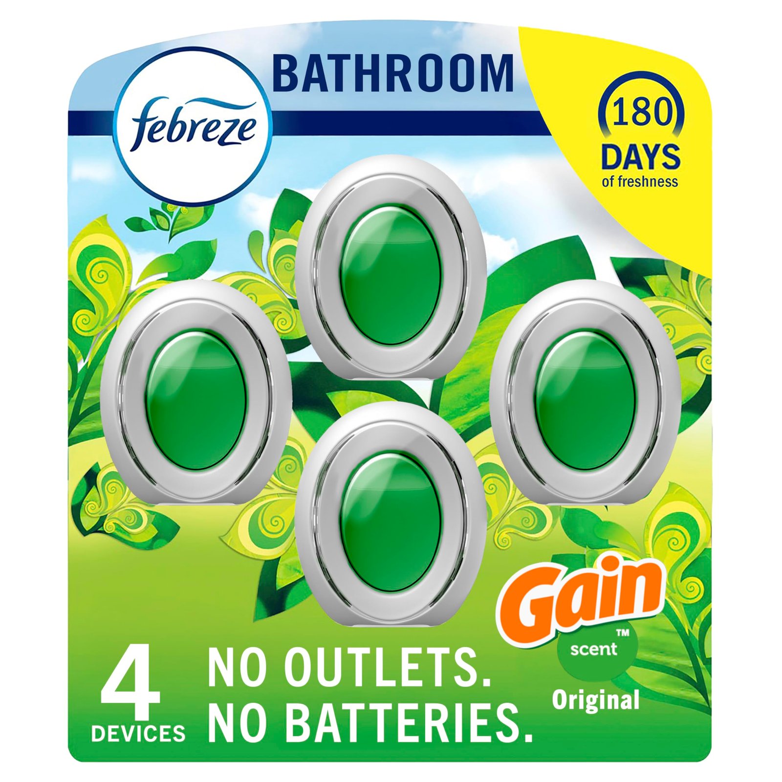 Febreze Bathroom Air Freshener, Air Fresheners for Small Spaces in Home