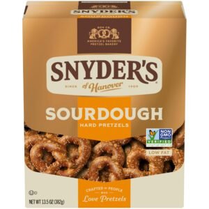 Snyder's of Hanover Pretzels, Sourdough Hard Pretzels, 13.5 Oz Box