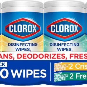 Clorox Disinfecting Wipes for Spring Cleaning & Allergy Season, 75 Count