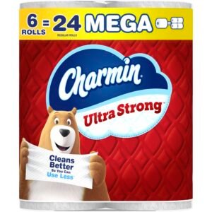 Charmin Ultra Strong Bath Tissue, White