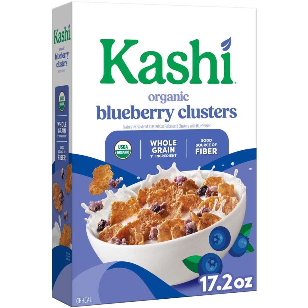 Kashi Breakfast Cereal, Organic, Whole Grain, 17.2oz Box