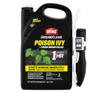 Ortho GroundClear Poison Ivy and Tough Brush Killer3 with Comfort Wand, 1 gal