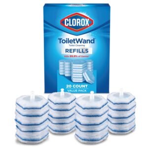 Clorox ToiletWand ToiletWand Refills, Original, 20 Count