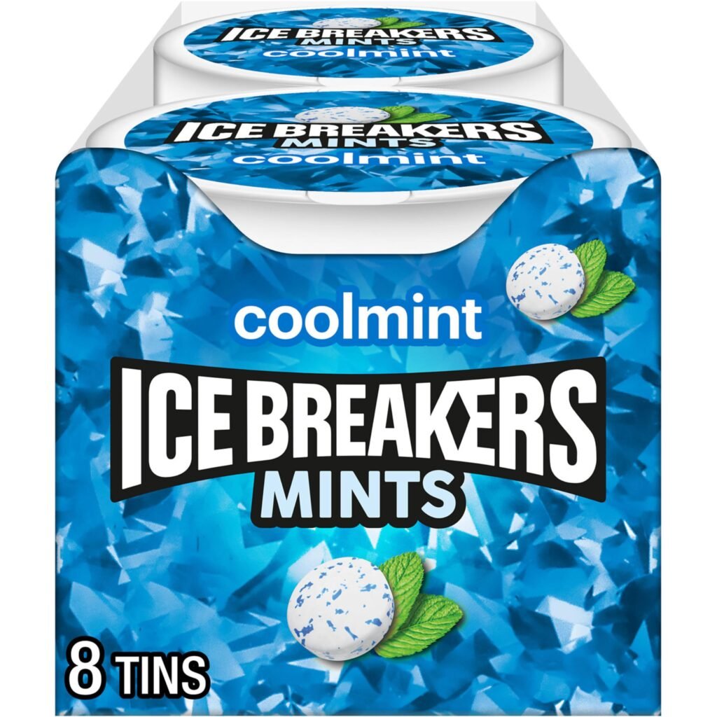 Coolmint Sugar Free Mints Tins, 1.5 oz, 8 Ct