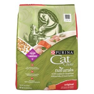 Purina Cat Chow Naturals With Added Vitamins Minerals and Nutrients Dry Cat Food Naturals Original - 13 lb