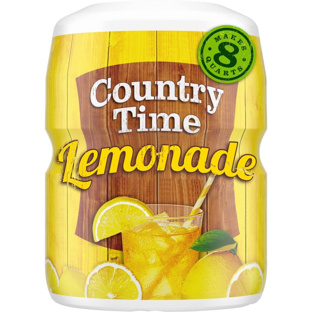 Country Time Lemonade Powdered Drink Mix, 1 Canister, 19 oz