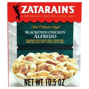 Zatarain’s Blackened Chicken Alfredo Frozen Dinner, Grilled, Creamy Sauce, 10.5 oz