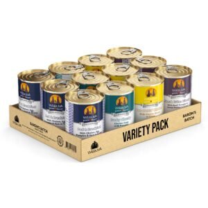 Weruva Classic Dog Food, Variety Pack, Baron's Batch - 14oz | Pack of 12