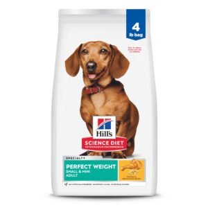 Hill's Science Diet Adult Perfect Weight Small & Mini Dry Dog Food Chicken - 4 lb