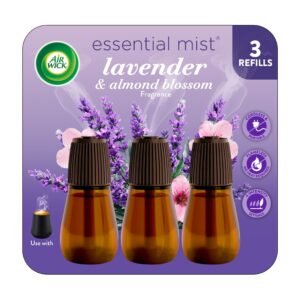 Air Wick Essential Mist Refill, Lavender and Almond Blossom, Air Freshener