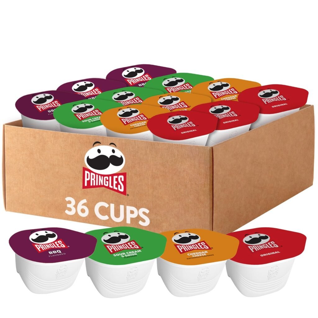 Pringles Potato Crisps Chips, Snack Stacks, Lunch Snacks