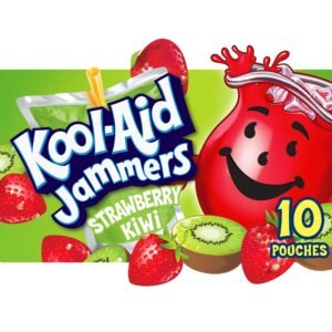 Kool-Aid Jammers Artificially Flavored Drink, 1 Pouches, Strawberry Kiwi Flavor, 6 fl oz