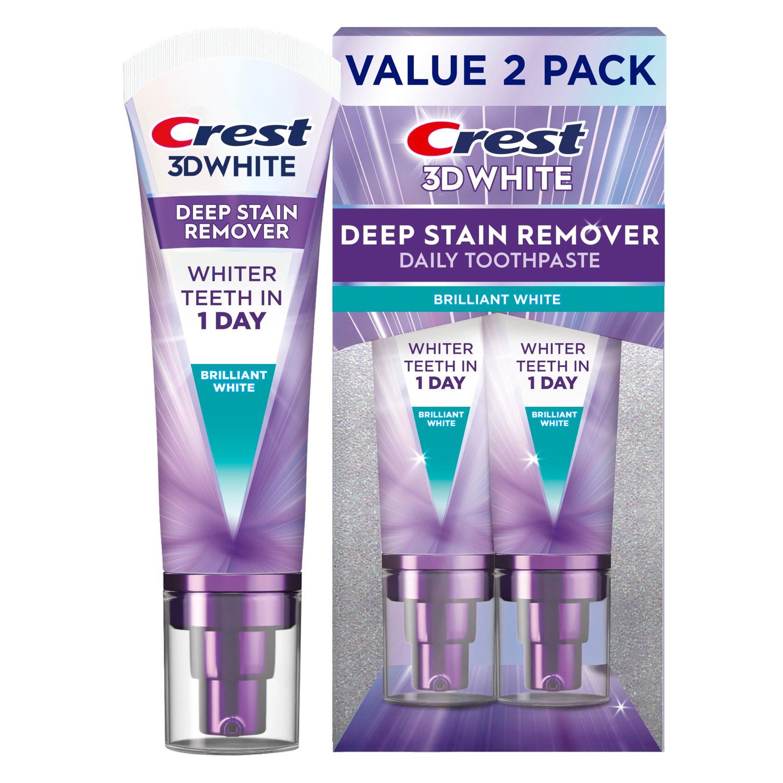3DWhite Brilliance Remover Brilliant Toothpaste