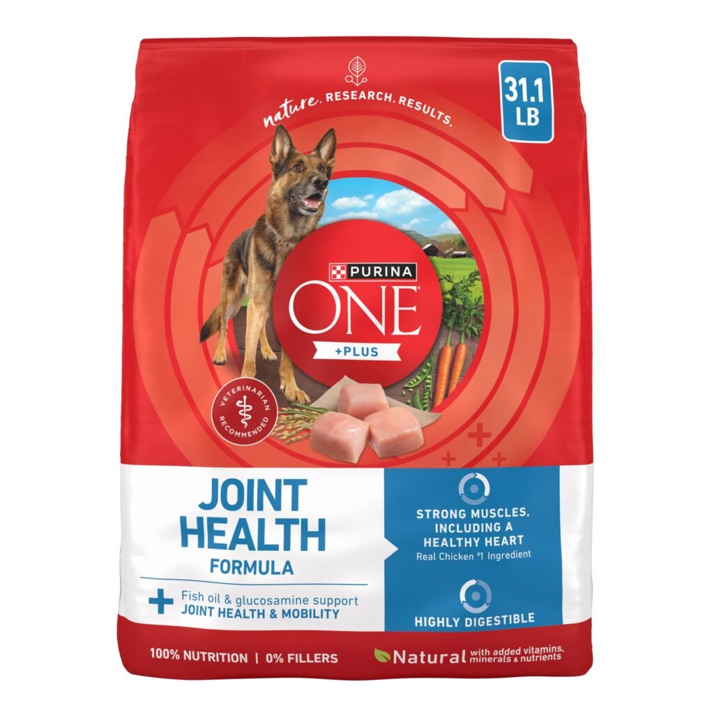 Purina ONE Plus Joint Health Formula Natural With Added Vitamins Minerals and Nutrients Dry Dog Food - 31.1 lb