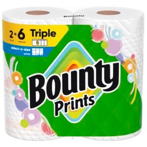 Bounty Select-A-Size Paper Towels, 2 Triple Rolls