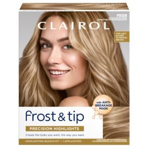 Clairol Nice'n Easy Frost & Tip Original Hair Dye, Light Blonde to Medium Brown Hair Color, Pack of 1