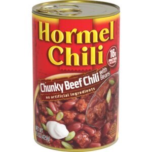 Chunky Beef Chili with Beans, 15 Oz