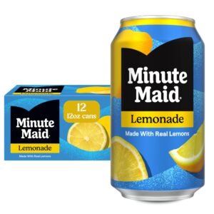Minute Maid Lemonade, 12 Oz, Pack Of 12