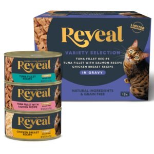 Reveal Natural Wet Canned Cat Food Limited and Natural Ingredients Grain Free - 2.47 oz