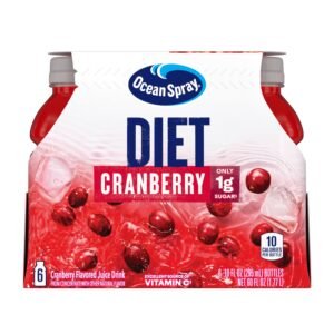 Ocean Spray Juice Drink 10 oz Bottle Pack of, Diet Cranberry, 60 Fl Oz, Pack of 6