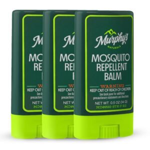 Murphy's Naturals Mosquito Repellent Balm Stick, 0.5oz, 3-Pack