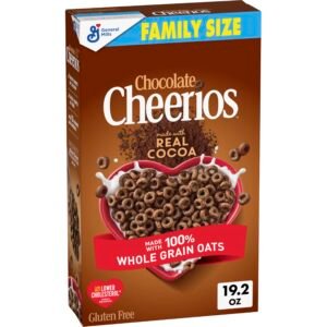 Chocolate Cheerios, Family Size, 19.2 oz