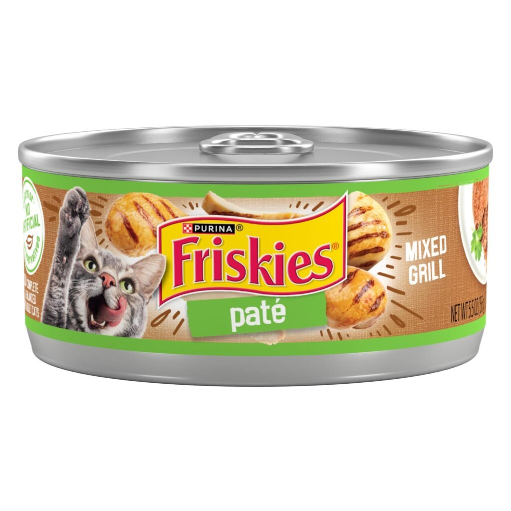 Friskies Purina Friskies Wet Cat Food, Pate Mixed Grill - () Cans - 5.5 oz | Pack of 24