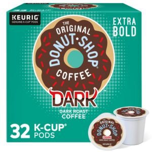 Dark, Keurig Single Serve K-Cup Pods, Dark Roast Coffee Pods, 32 Ct