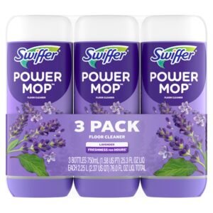 Swiffer PowerMop Floor Cleaning Solution with Lavender Scent