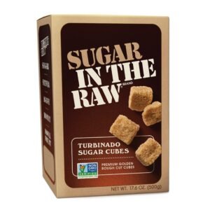 Sugar In The Raw Turbinado Cane Sugar Cubes, 17.6 oz. Box, Pure