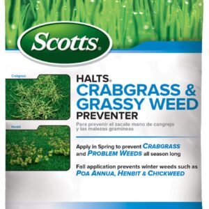 Scotts Halts Crabgrass & Grassy Weed Preventer - Crabgrass Preventer, 10.06 lb