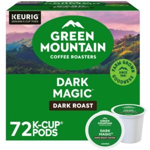Dark Magic Keurig Single-Serve K-Cup Pods, Dark Roast Coffee, 72 Ct