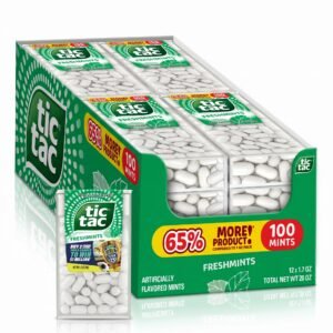 Freshmints, On-the-Go Breath Mints, Pocket-Sized Mints, Bulk 12 Pack, 1.7 oz Each