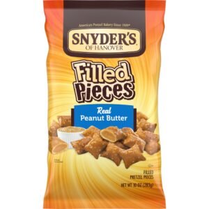 Snyder's of Hanover Pretzels Pieces, Peanut Butter Filled, 10 oz Bag
