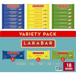 Larabar Fruit and Nut Bars Variety Pack, Gluten Free and Vegan, 28.8 oz, 18 Ct