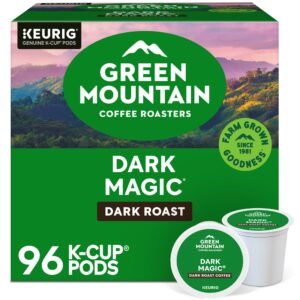 Dark Magic Decaf Keurig Single-Serve K-Cup pods, Dark Roast Coffee, 4 Packs of 24, 96 Ct