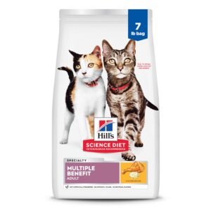 Hill's Science Diet Adult 1-6 Multiple Benefit Dry Cat Food Chicken - 7 lb