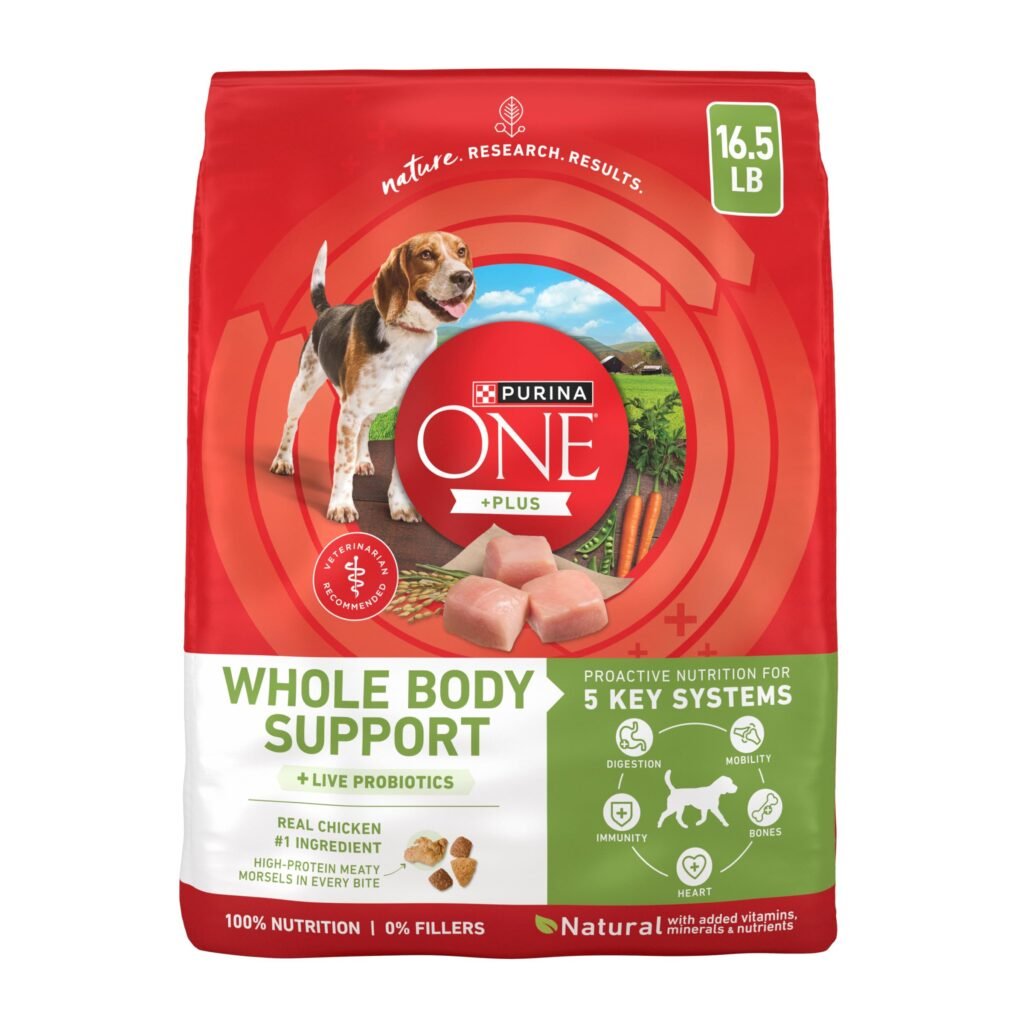 Purina ONE Plus Whole Body Support with Chicken Dry Dog Food - 16.5 lb