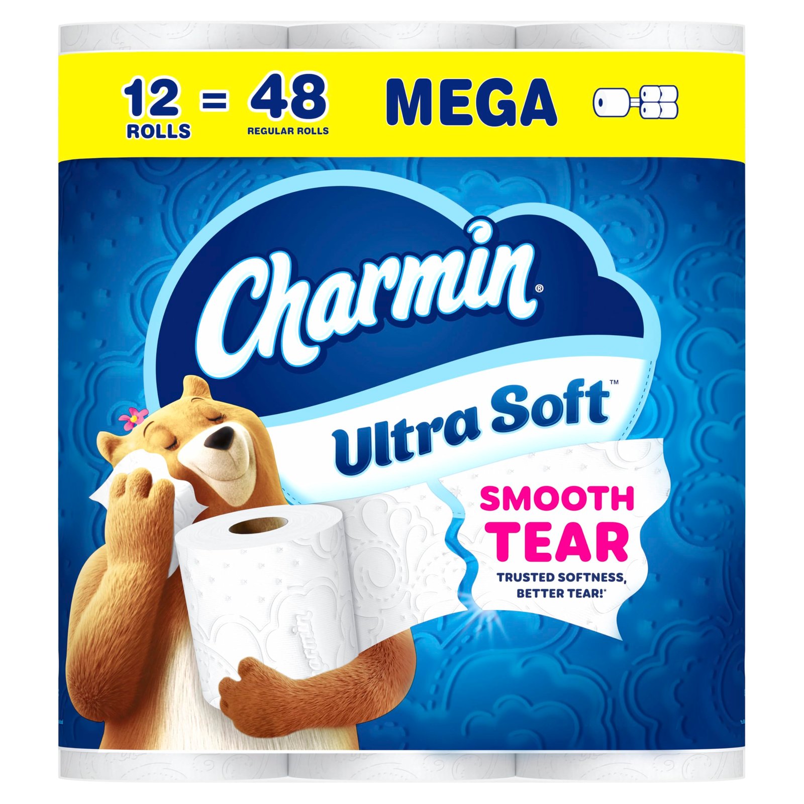 Charmin Ultra Soft Bath Tissue, 12 Mega Rolls