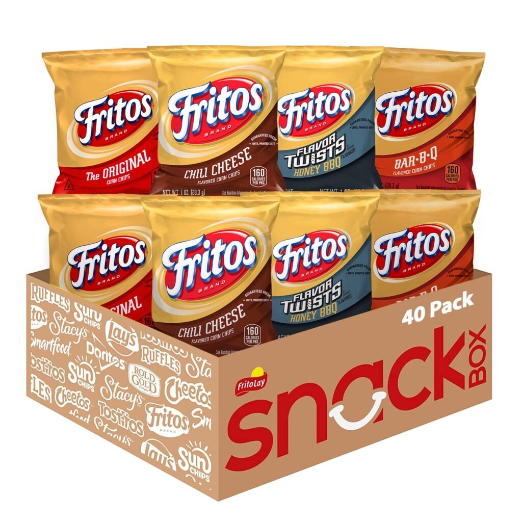 Fritos Corn Chips Variety Pack, Assortment May Vary, 1 oz, Pack of 40