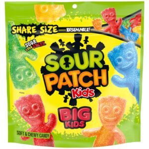 Sour Patch Kids, Big Kids Soft and Chewy Gummy Candy, Share Size, 12 oz