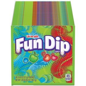 Fun Dip, Assorted Flavor Party Pack, 0.43 oz Packets, 48 Ct