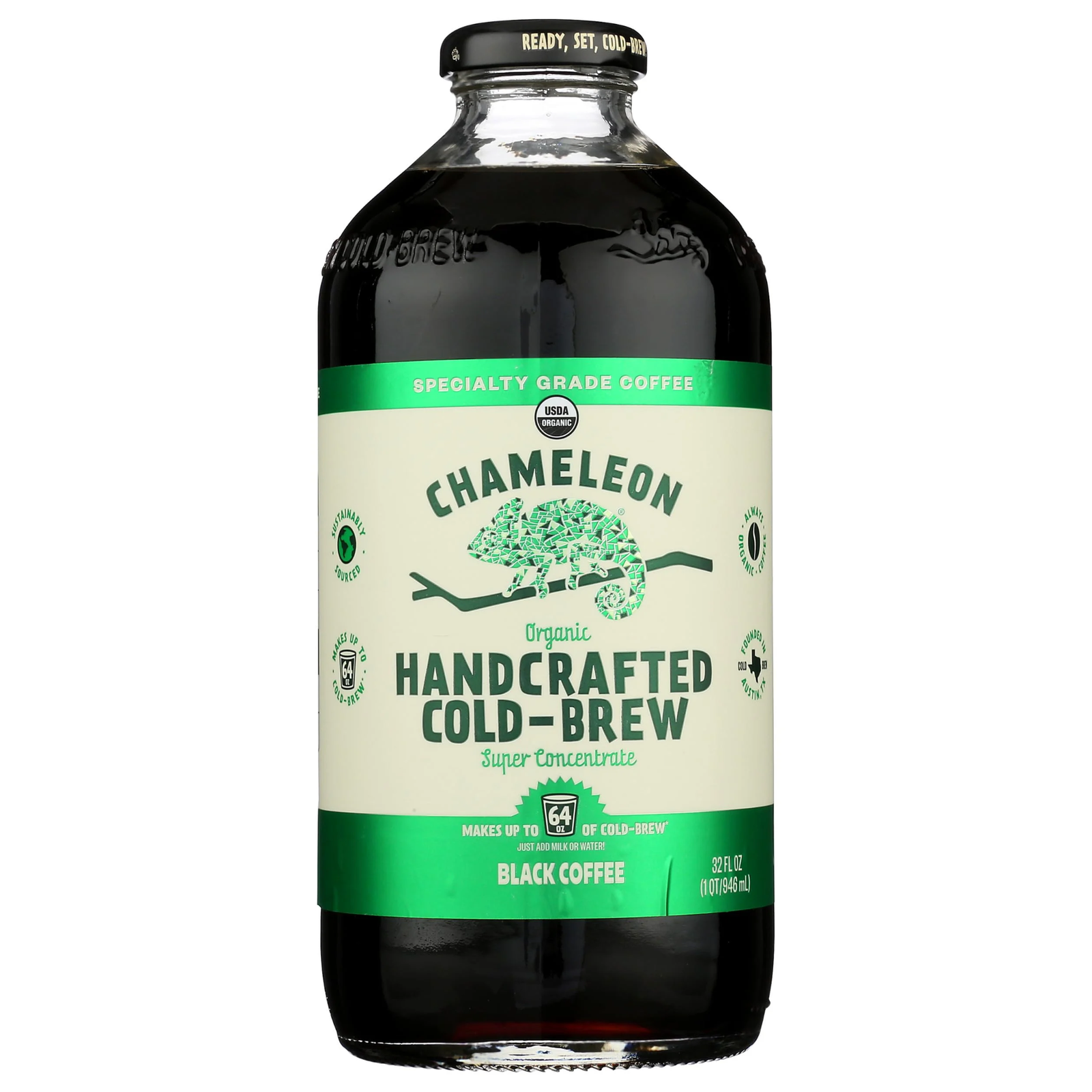 Organic Original Cold Brew Coffee Concentrate, 32 FZ