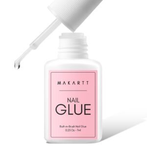 Makartt Super Strong Nail Glue for Press ons: Acrylic Nail Tips-Fake Nails-Salon Quality