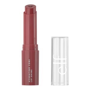 e.l.f. Hydrating Core Lip Shine with Shea Butter & Vitamin E - Happy Dusty Rose