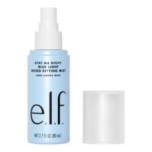 e.l.f. Stay All Night Blue Light Micro-Setting Mist, 2.7 Fl Oz