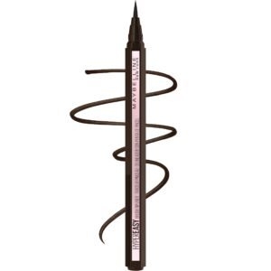 MAYBELLINE New York Hyper Easy Liquid Pen No-Skip Waterproof Eyeliner - Pitch Brown