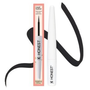 Honest Beauty Longlasting Liquid Eyeliner - Black, 0.58 fl oz