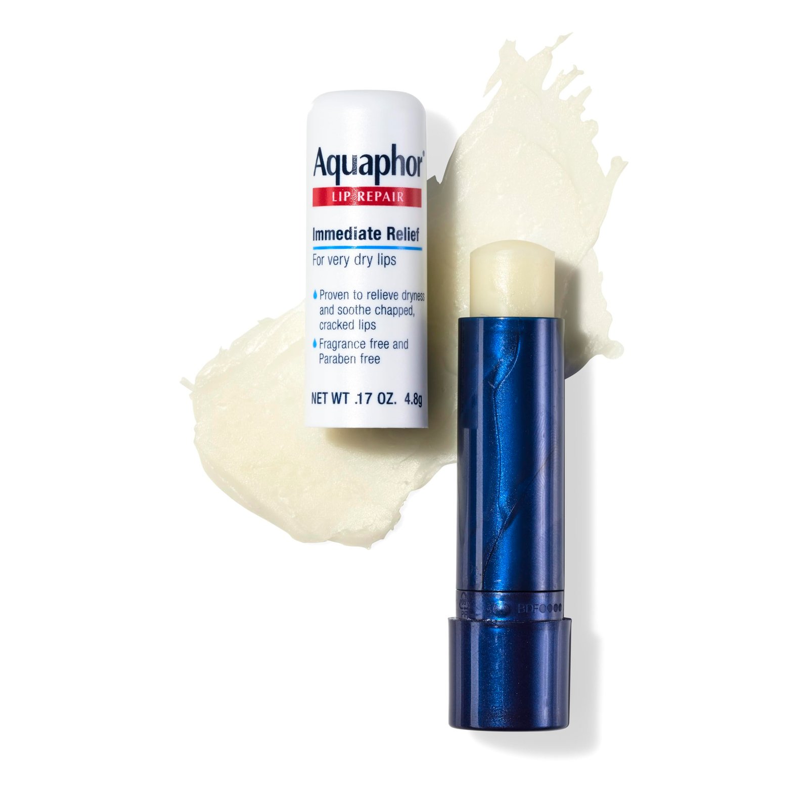 Aquaphor Lip Repair Stick with Jojoba Oil and Shea Butter - Pack of 4, 0.17 Oz