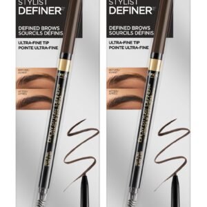 L'Oreal Paris Makeup Brow Stylist Definer Waterproof Eyebrow Pencil - Dark Brunette, 0.11 Ounce
